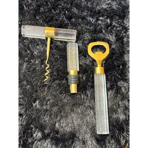 Nate Berkus Bareware Set 3 Pieces Mid Modern Acrylic Handles